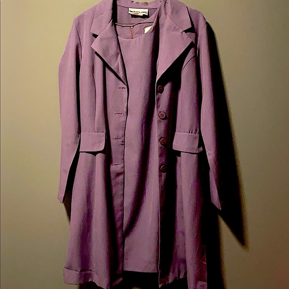 Vintage Lavender Power Suit